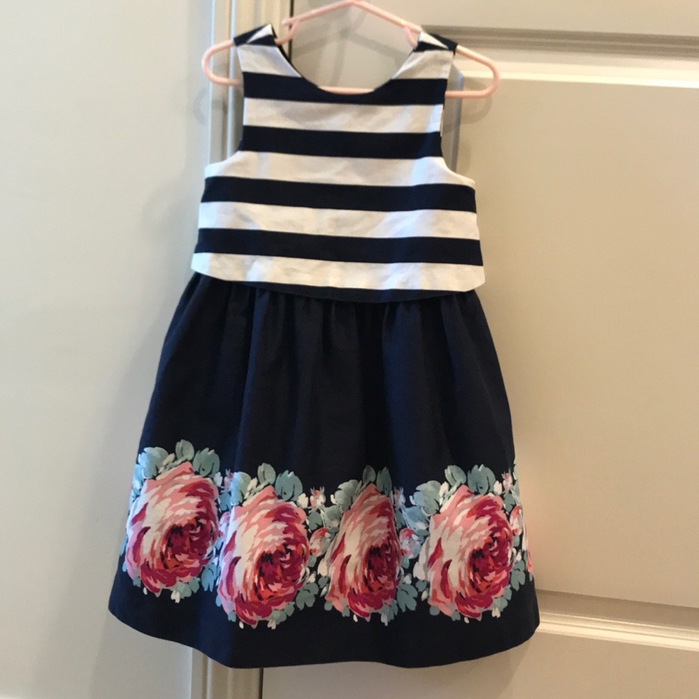 Janie and Jack autumn rose dress